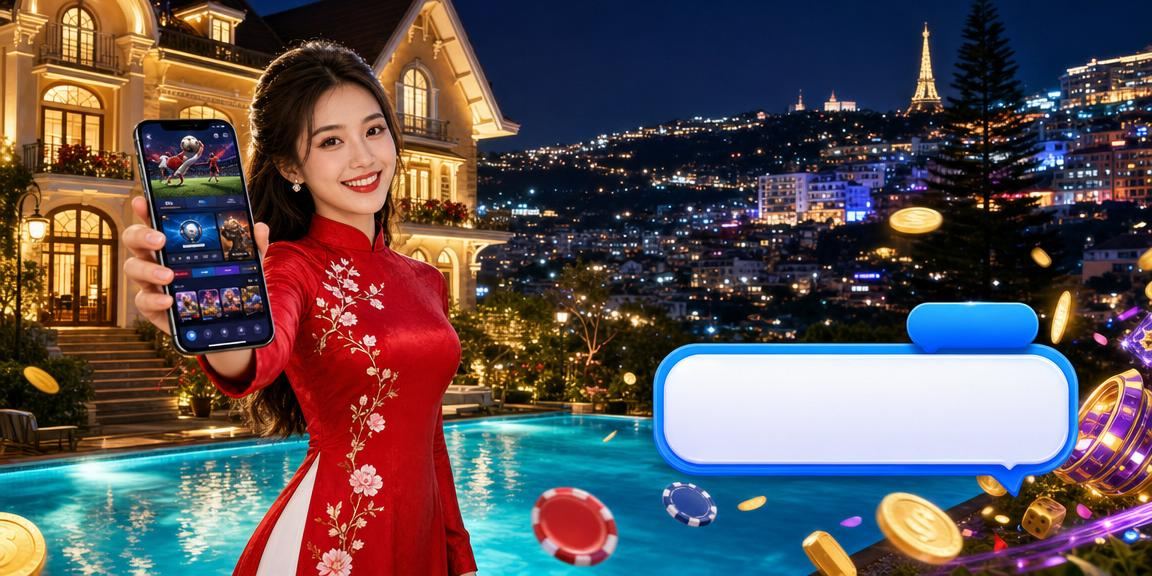 Người chơi cá cược esports trong trang phục truyền thống tại Đà Lạt